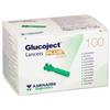 Glucoject - Lancets plus - Lancette pungidito glucojet plus gauge 33 100 pezzi