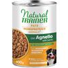 Natural trainer dog no gluten adult paté agnello 400gr