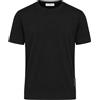 Paolo Pecora - T-Shirt Uomo Regular in Jersey di Cotone Bielastico - Nero