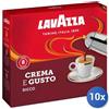 Lavazza 10x Multipack Lavazza Caffè crema gusto ricco 2x250 gr