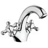 Mamoli 4416 EPOCA Miscelatore tradizionale monoforo per lavabo con movimento ceramico, scarico da 5/4'' e tubetti di alimentazione Ø10 mm Cromo