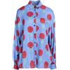 VERSACE JEANS COUTURE - Camicie e bluse fantasia - Blu