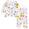 YANWANG 100% Cotone Pigiama Set a Maniche Lunghe per Bambini e Ragazzi Ragazze