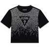GUESS Maglietta per Bambine e Ragazze Nero 12 Anni (152cm)