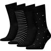 Tommy Hilfiger Tin Giftbox Classic Sock Uomo (Pacco da 4)