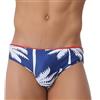 LikeJump Costume da bagno da uomo a vita bassa, a slip o a pantaloncini, per nuoto e surf