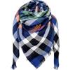 DELEY Retro Tartan Donna a Quadri Avvolgente Scialle Coperta Stola Sciarpa | Stile Scozzese, Autunno Inverno, Lunga, Morbida, Calda, Versatile, Unisex