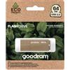 GoodRAM Pendrive 64GB UME3 GREEN USB 3.0 - retail blister - UME3-0640EFR11