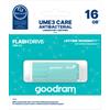 GoodRAM Pendrive 16GB UME3 CARE - ANTIBATTERICA - USB 3.0 - UME3-0160CRR11