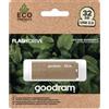 GoodRAM Pendrive 32GB UME3 GREEN USB 3.0 - retail blister - UME3-0320EFR11