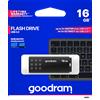 GoodRAM Pendrive 16GB BLACK USB 3.0 - retail blister - UME3-0160K0R11