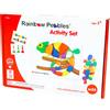 EDX EDUCATION Sassi in Plastica Colorata, 48 Ciottoli, 24 Attività