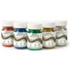 GIODICART Brillantini Ecologici in Cellulosa Riciclata, Bio-Glitter Grana Fine 50 Gr. 5 Colori Assortiti