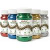 GIODICART Brillantini Ecologici in Cellulosa Riciclata, Bio-Glitter Grana Media 50 Gr. Cinque Colori Assortiti