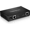 TRENDnet, TPE-E110, Extender/amplificatore Gigabit PoE+, 1 porta Gigabit PoE+ in, 1 porta Gigabit PoE out, supporta PoE (15,4 W) e PoE+ (30 W)