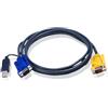 Aten Cavo per KVM USB/SPHD-15 mt. 1,8, 2L-5202UP