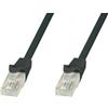 Techly Cavo di rete Techly nero 0,5m