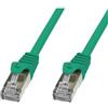 Techly Cavo di rete Techly in rame Cat.6 Verde SFTP LSZH 2m