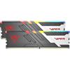 Patriot Ram DIMM DDR5 32GB Patriot Viper Venom RGB 6400Mhz CL32 1.4V Nero [PVVR532G640C32K]