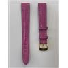 LORENZ CINTURINO ORIGINALE OROLOGIO "LORENZ" ANSA 14 MM PELLE ROSA "LUCERTOLA"