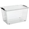 5FIVE SCATOLA CONTENITORE 228307 CLIP'N BOX 60LT 58X39X35CM