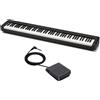 CASIO CDP-S110 Black con Borsa 88 Tasti Bundle pianoforte digitale 88 tasti p...
