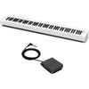 CASIO CDP-S110 White con Borsa, Stand e Panchetta Bundle pianoforte digitale ...