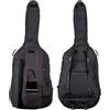 GEWA Prestige Gig-Bag Contrabbasso 3/4 Rolly Custodia Imbottita per Contrabba...