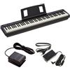 Roland FP-10 BK Black con Supporto Tavolo, Panchetta e Cuffia Bundle pianofor...