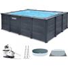 Intex Graphite Grey Panel 26396NP - Piscina fuori terra