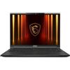 MSI Stealth A16 AI+ A3XWHG-042PL Ryzen AI 9 HX 370 16,0" QHD+ (16", 2000 GB, 32 GB, DE, AMD Ryzen AI 9 HX 370), Notebook, Nero