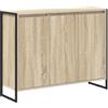Generico Mobile Laterale Sonoma 96,5 x 30 x 75 cm Legno Multistrato,Mobili,Armadietti e portaoggetti,Buffet e credenze,Marrone,24.75 kg,886607