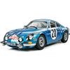 TAMIYA 300024278 1:24 Renault Alpine A110 '71 Monte Carlo, Blu