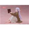 Taito Frieren: Beyond Journey's End - Statua in PVC da scrivania - Figura carina - Frieren Roomwear Ver. - 13 cm