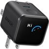 Anker Caricabatterie Anker Nano (45 W, Smart Display), colore: nero