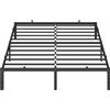 EUZIEL International VASAGLE, struttura per letto a due piazze, letto in metallo, 160 x 200 cm, con spazio contenitore sotto il letto - altezza: 35,6 cm