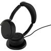 Jabra YOU'RE ON Jabra Evolve3 65 Flex, cuffie wireless, 20 - 20000 Hz, ideali per ufficio/call center, 143 g, colore nero