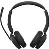 Jabra YOU'RE ON Jabra Evolve3 45, cuffie wireless, ideali per l'ufficio/call center, frequenza 20 - 20000 Hz, peso 102 g, colore nero