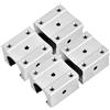 OEM - SBR16UU - Cuscinetti lineari in alluminio - Resistenti alla corrosione - 16 mm - Cuscinetti di precisione - Adatti per router - Confezione da 4 pezzi