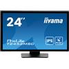 iiyama ProLite T2452MSC-B1AG Monitor multi-touch PCAP da 24 a 10 punti con vetro edge-to-edge e rivestimento antiriflesso