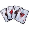 Barabesty , divertente poker modello veicolo corpo riflettente adesivo decorazione