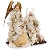 Andrea Bizzotto Sacra Famiglia Divine Con Angelo H28 Cm