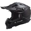 Ls2 Casco Moto Cross Enduro Ls2 MX700 SUBVERTER EVO Solid Nero O