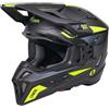 Oneal Casco Moto Cross Enduro Oneal EX-SRS MAGMA Nero Giallo Fluo