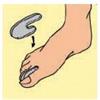 Silopad S017sf Gel Toe Spre Dis Dita S