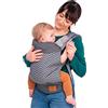 LIONELO Margareet Marsupio Ergonomico per Bambini da 4 Mesi a 20 kg | Traspirante, 3 Posizioni d'Uso, Cappuccio Retrattile, Fascia Lombare, Supporto Ergonomico e Delicato sulla Pelle