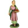 Bertoni Pastorella con Cesto Frutta per Presepe da 12 cm