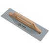 Ausonia - Frattazzo per stucco a due mani con lama 48X14 in acciaio carbonio e manico legno
