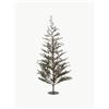 House Doctor Albero di Natale con luci a LED Pin - Grigio, Verde