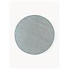 Westwing Collection Tappeto rotondo in lana tessuto a mano Amaro - Blu